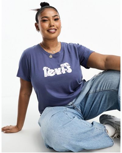 Levi's Plus T-shirt - Blue