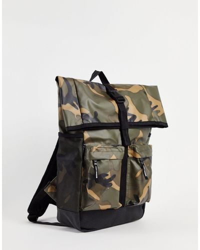 Superdry Roll Top Tarp Backpack - Green