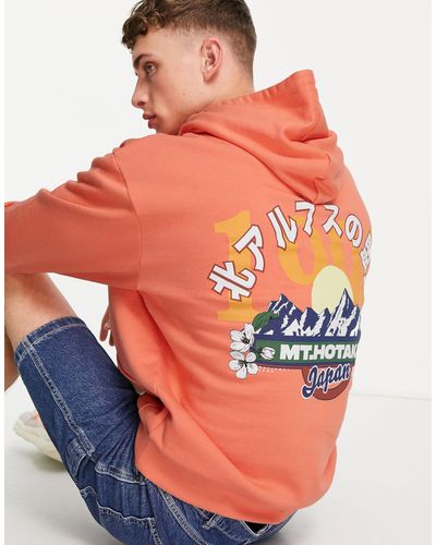 ASOS Oversized Hoodie - Orange