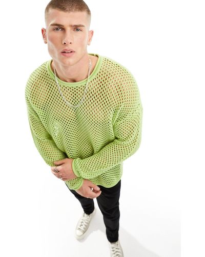 ASOS Oversized Knitted Sweater - Green