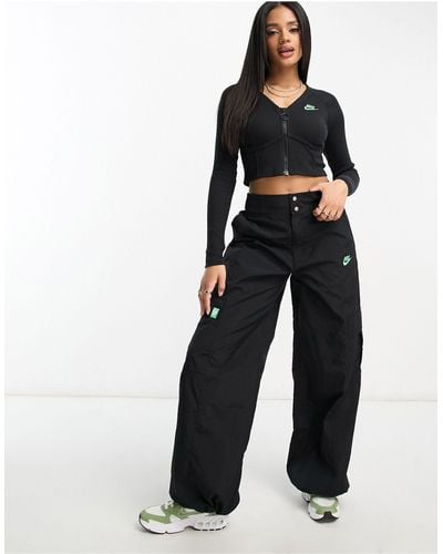 Nike Dance Woven Multi Pocket Cargo Trousers - Black