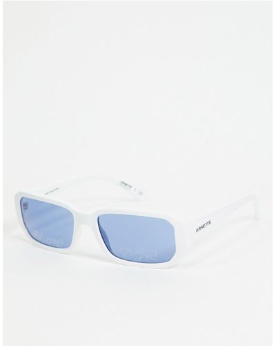 Arnette X Post Malone White Square Sunglasses