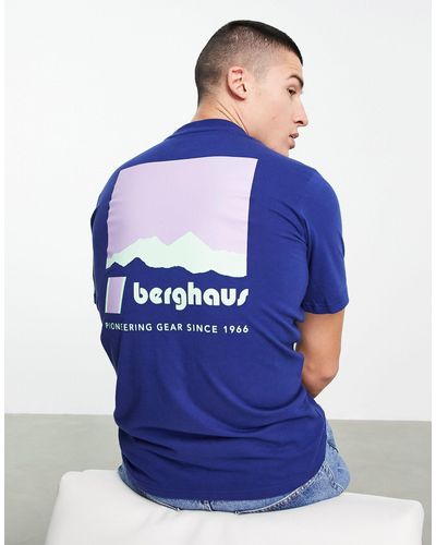 Berghaus – skyline lhotse – t-shirt - Blau