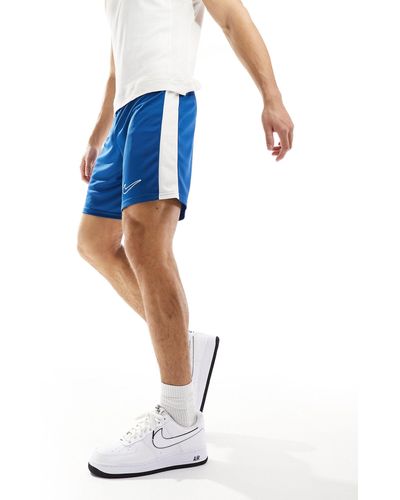 Nike Football Academy - short en tissu dri-fit à empiècements - bleu