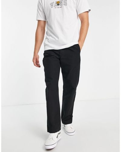 Vans Authentic Tapered Chino Trousers - Black