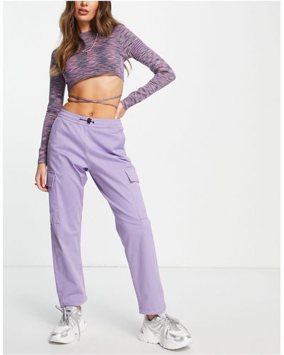 Element Chillin Trousers - Purple