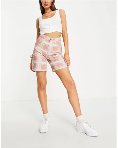 Kickers High Waisted Combat Mom Shorts - Multicolor