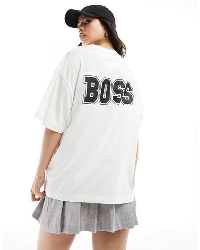 BOSS Boss Boyfriend T-shirt - White