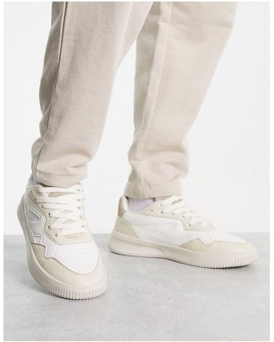 ASOS Faux Leather Sneakers - White