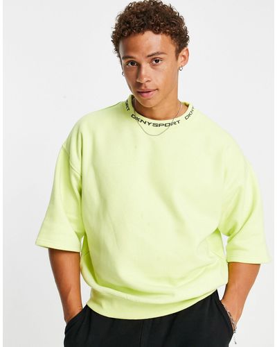DKNY Dkny – locker geschnittenes sweatshirt - Gelb