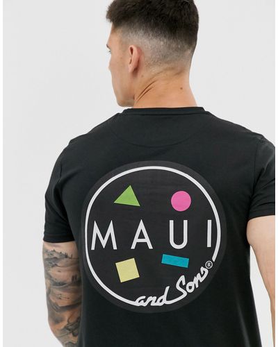 Maui & Sons Maui and Sons - Cookie - T-shirt à logo - Noir