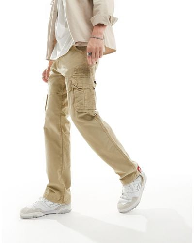 Alpha Industries Jet Cargo Trousers - Natural