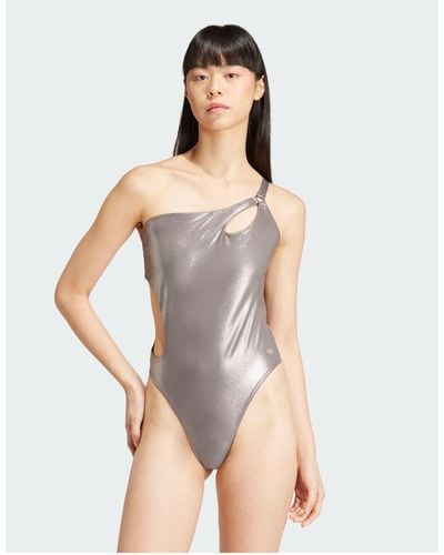 adidas Originals Glam Swimsuit - Brown