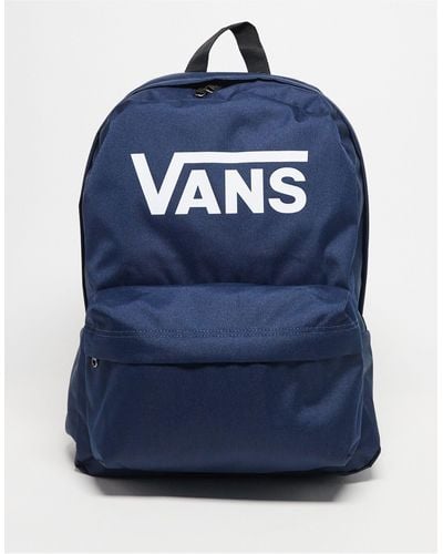 Vans Old Skool Print Backpack - Blue