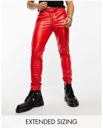 ASOS Skinny Jeans - Red
