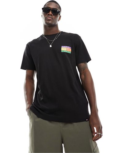 Tommy Hilfiger Regular Summer Flag T-shirt - Black