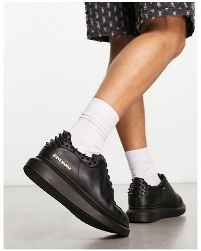 Steve Madden Frosting Trainers With Studs - Black