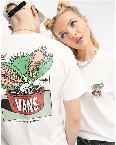 Vans – trap planter ii – unisex-t-shirt - Weiß