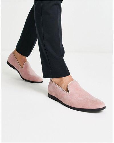 Truffle Collection – loafer im slipper-stil aus wildlederimitat - Schwarz