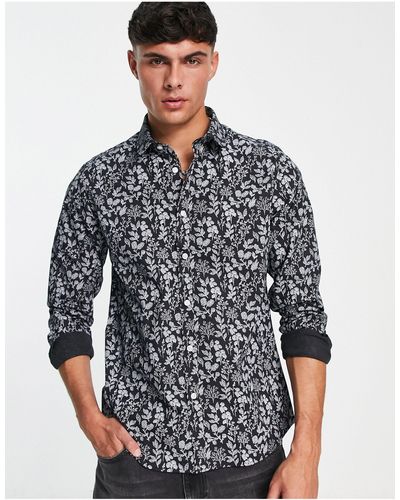  Original Penguin Camisa de vestir ajustada para hombre, blanco  (White Space Dye) : Ropa, Zapatos y Joyería