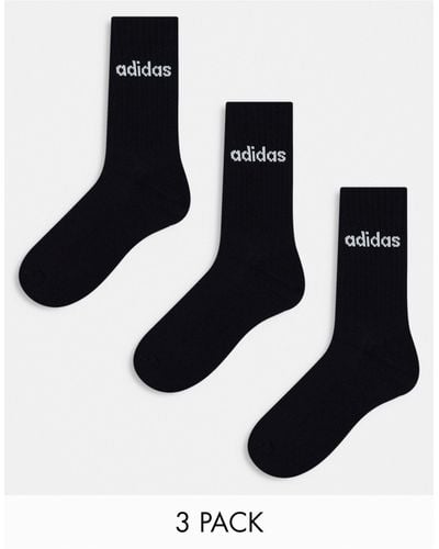 adidas Originals 3-pack Mid Socks - Black