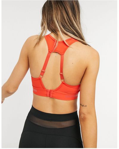 Only Play Sports Bra With Back Fastening - Orange
