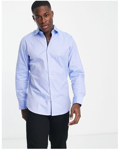 SELECTED Slim Fit Easy Iron Smart Shirt - White