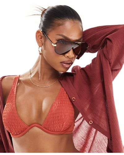 South Beach Lunettes - Rouge
