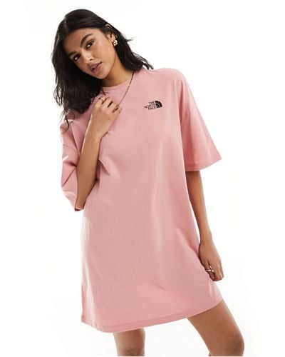 The North Face Logo T-shirt Dress - Pink