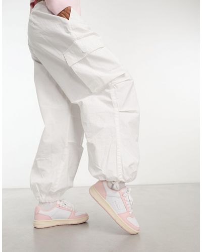 Ellesse Panaro - sneakers chiaro e bianche con suola cupsole - Rosa