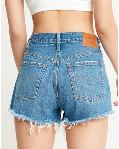 Shorts in denim e di jeans Levi's da donna | Sconto online fino al 50% |  Lyst