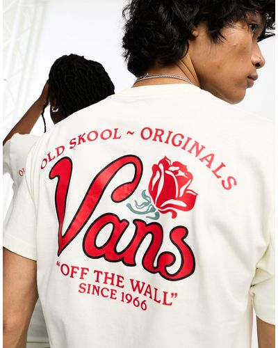 Vans Pasa Backprint T-shirt - Red