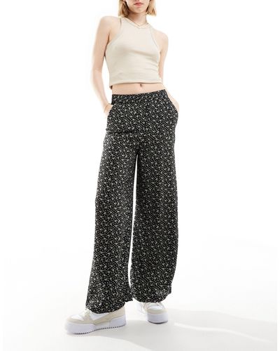 & Other Stories Wide Leg Trousers - Multicolour