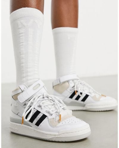 Ivy Park Adidas X Forum Mid Trainers - White
