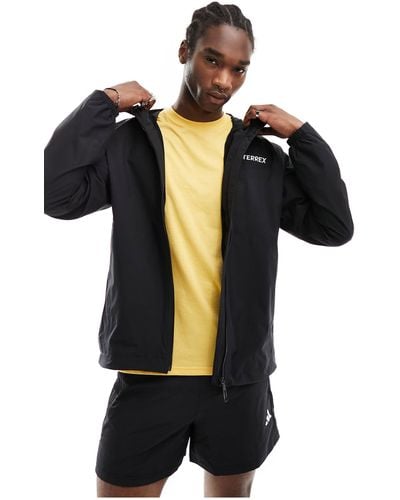 adidas Originals Adidas Terrex Outdoors Waterproof Jacket - Black