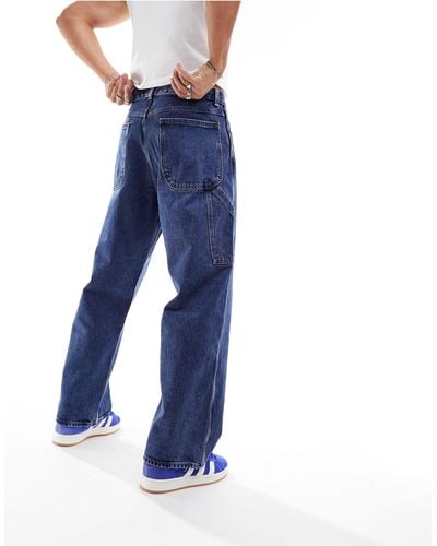 LEVIS SKATEBOARDING Levi's Skate Crop Carpenter Jeans - Blue