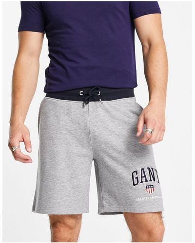 GANT – sweat-shorts - Blau
