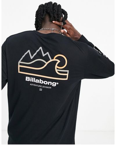 Billabong Peak Wave Long Sleeve T-shirt - Black