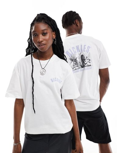 Dickies Dendron Short Sleeve Back Print T-shirt - White