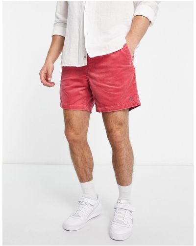 Polo Ralph Lauren Prepster - short en velours côtelé avec logo joueur - Multicolore