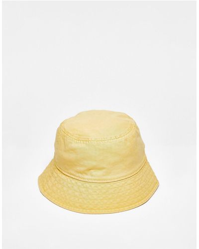 Weekday In esclusiva per asos - unisex - grant - cappello da pescatore - Bianco