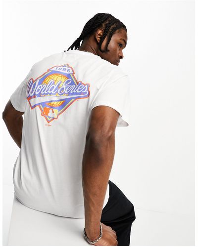'47 Ny yankees - t-shirt bianca con stampa sul petto e sul retro - Bianco
