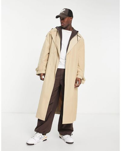 ASOS Trench-coat oversize - sable - Neutre