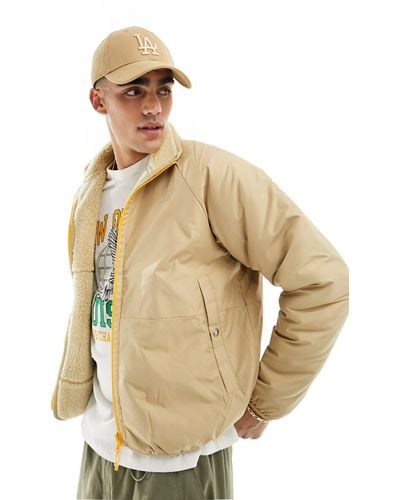 The North Face High Pile Reversible Jacket - Natural