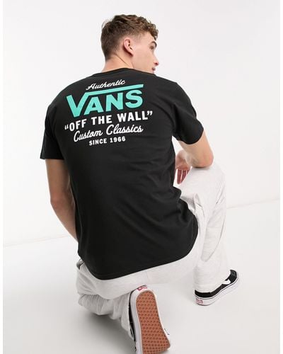 Vans – holder street – t-shirt - Schwarz