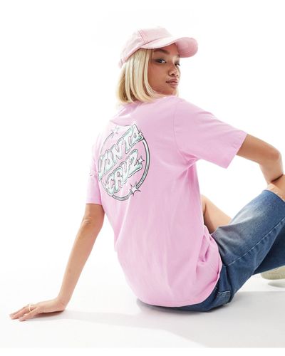 Santa Cruz Graphic Back T-shirt - Pink