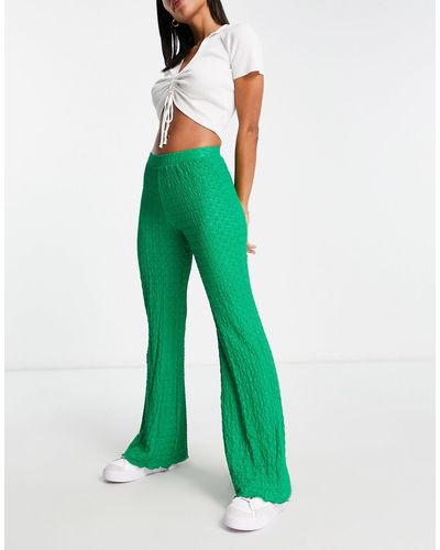 Green Monki Pants for Women | Lyst