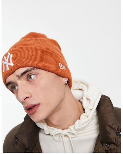 KTZ New york yankees - bonnet - Orange