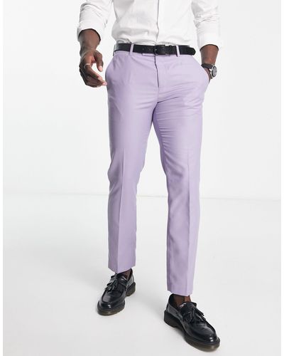 Ban.do Slim Suit Trousers - Purple