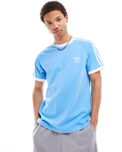 adidas Originals Three Stripe T-shirt - Blue
